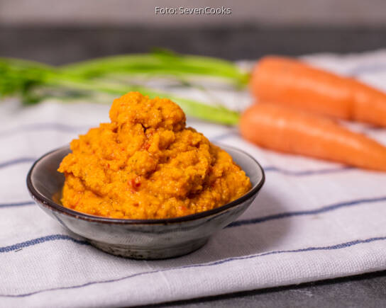 Karotten-Kichererbsen-Dip von SevenCooks