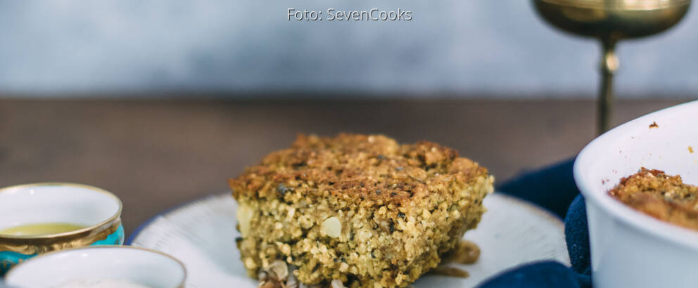 Veganes Rezept: Veganer Kibbeh-Auflauf