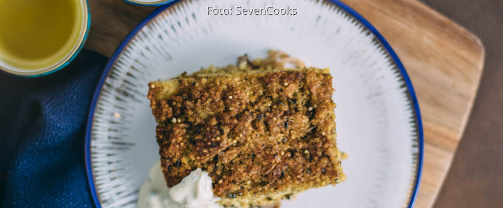 Veganes Rezept: Veganer Kibbeh-Auflauf