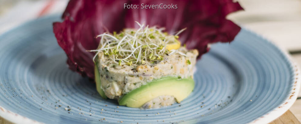 Veganes Rezept: Veganer Thunfischsalat 3