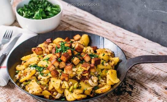 Veganes Grostl Mit Tofu Sevencooks