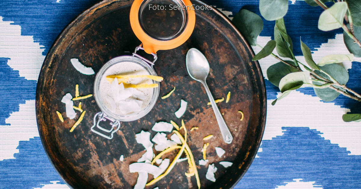 Veganes Kokos Panna Cotta | SevenCooks