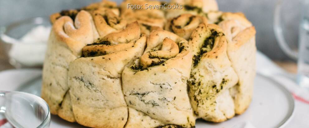 Veganes Rezept: Veganes Zupfbrot_1