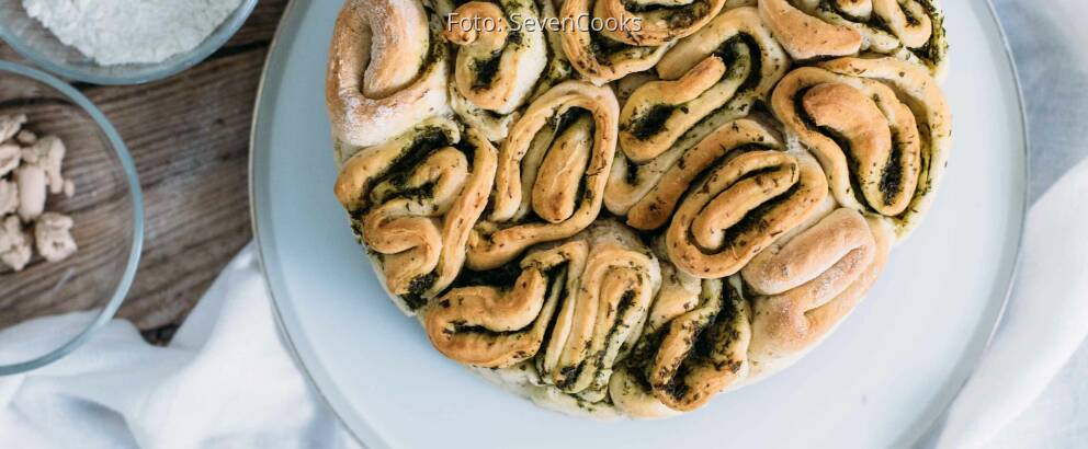 Veganes Rezept: Veganes Zupfbrot_2