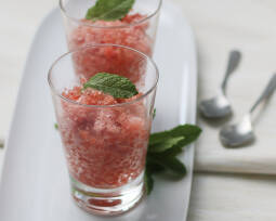 Veganes Rezept: Wassermelonen Granita