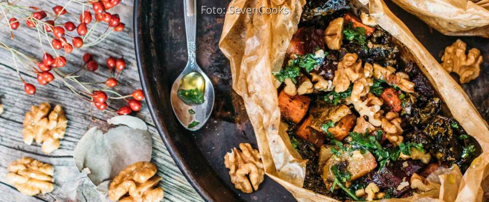Veganes Rezept: Winter Papilotte 2