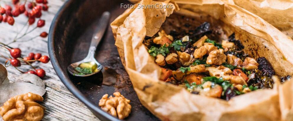Veganes Rezept: Winter Papilotte 3