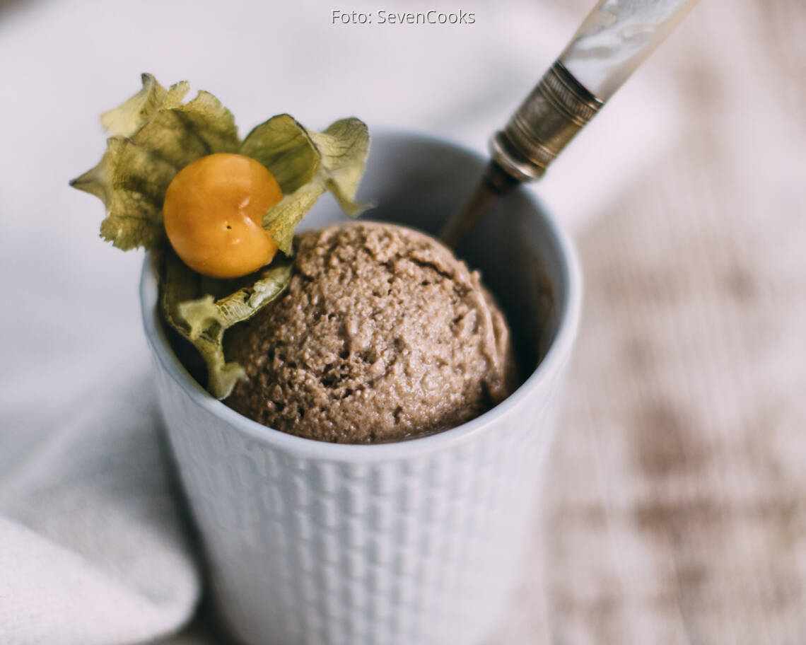 Veganes Rezept: Zimteis 1