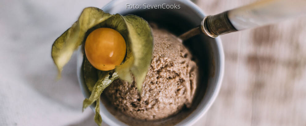 Veganes Rezept: Zimteis 3