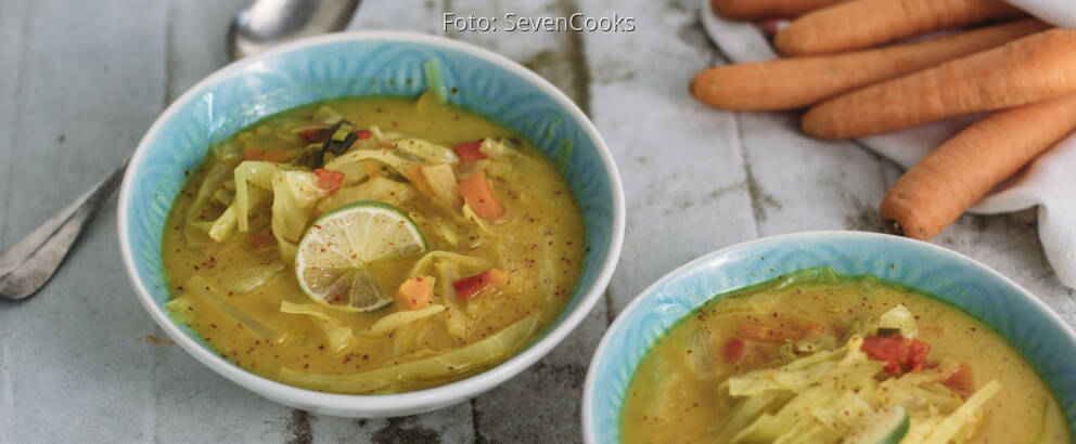 Veganes Rzept: Asiatische Kohlsuppe 1