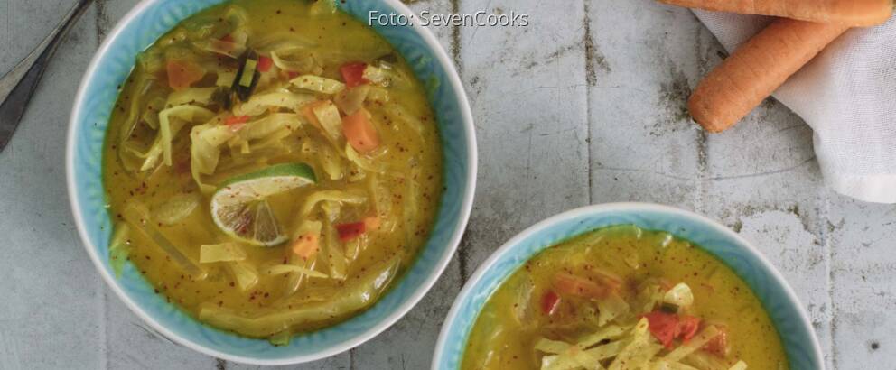 Veganes Rzept: Asiatische Kohlsuppe 3
