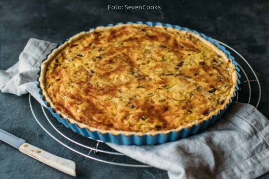 Spitzkohl-Quiche mit feinem Dinkel-Mürbteig von SevenCooks