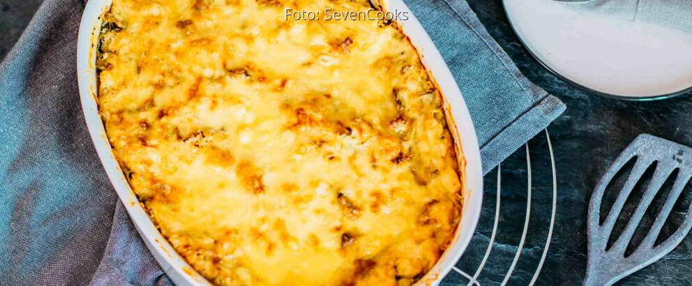 Vegetarisches Gericht: Vegetarischer Spätzleauflauf 1