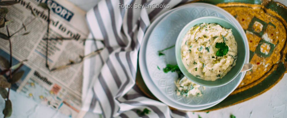 Vegetarisches Rezept: Apfel-Aioli