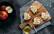 Vegetarisches Rezept: Apfel-Hüttenkäse-Brötchen mit Mandelsplitter
