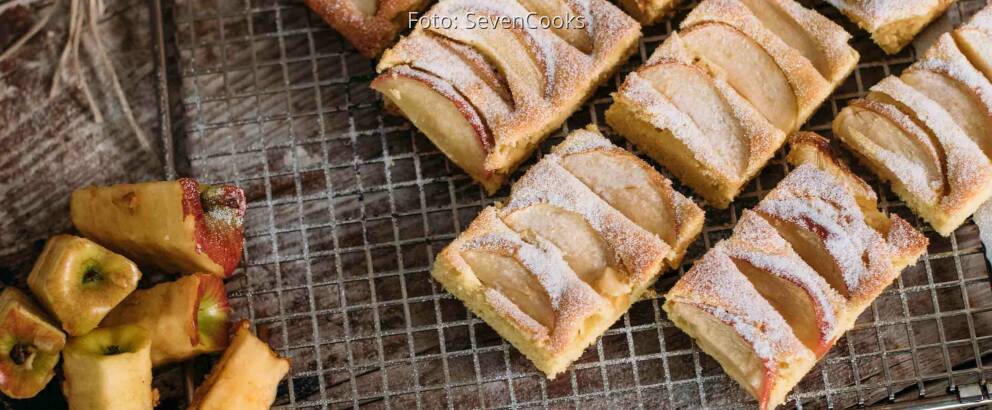 Vegetarisches Rezept: Apfelkuchen vom Blech_2