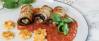 Vegetarisches Rezept: Aubergineninvoltini mit Spinat-Ricottafüllung und Gnocchi-Sternen 1