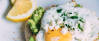 Vegetarisches Rezept: Avocado Ei Pizza
