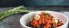 Vegetarisches Rezept: Black Bean Spaghetti mit Paprika-Pesto und panierten Mozzarellabällchen_2