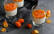 Vegetarisches Rezept: Buttermilch Creme mit Kumquat Kompott