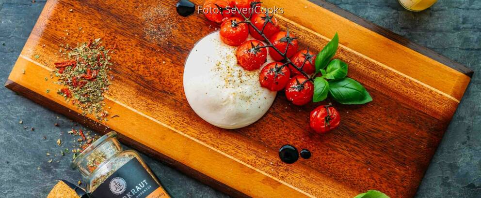 Vegetarisches Rezept: Caprese gegrillt 1