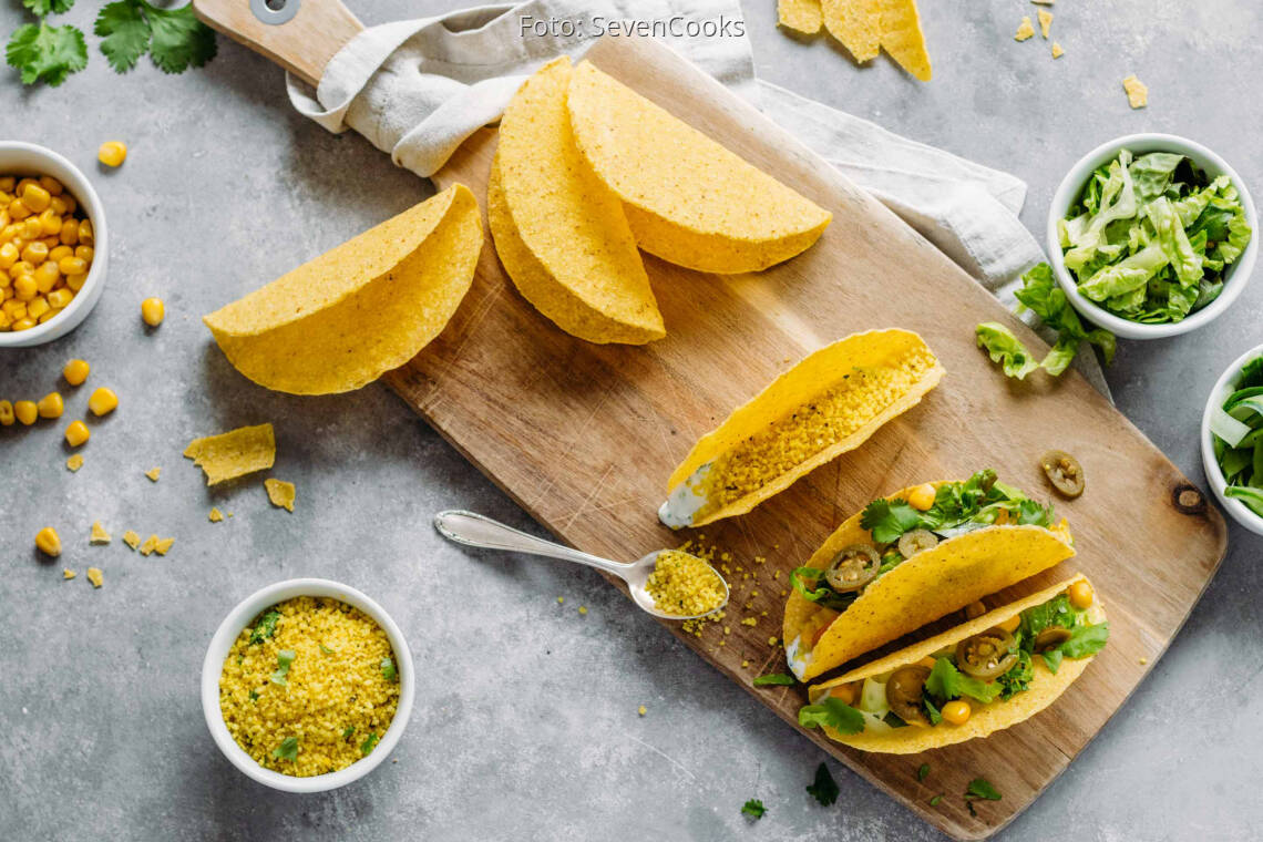 Vegetarisches Rezept: Couscous Tacos 2