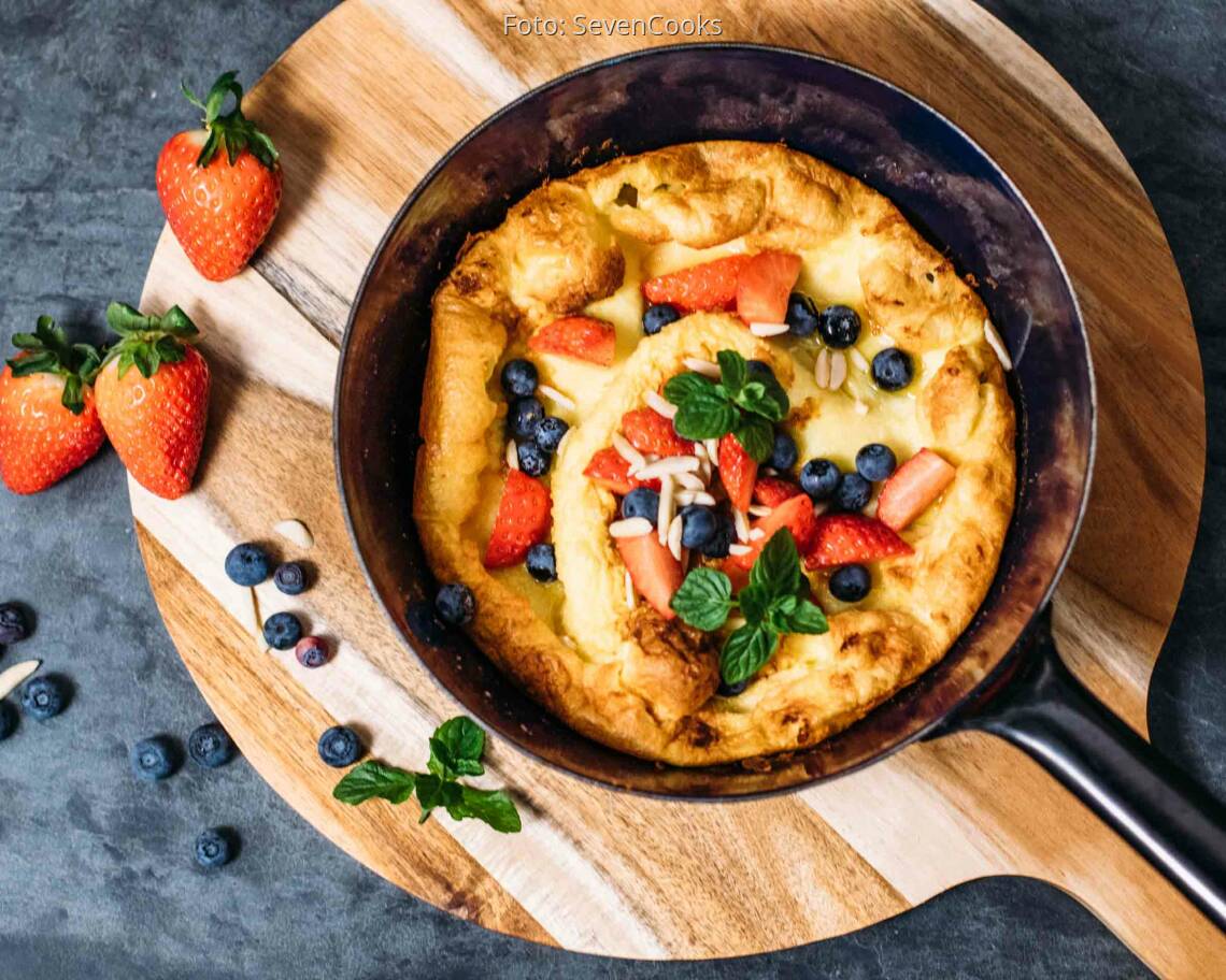 Vegetarisches Rezept: Dutch Baby aus dem Ofen 1