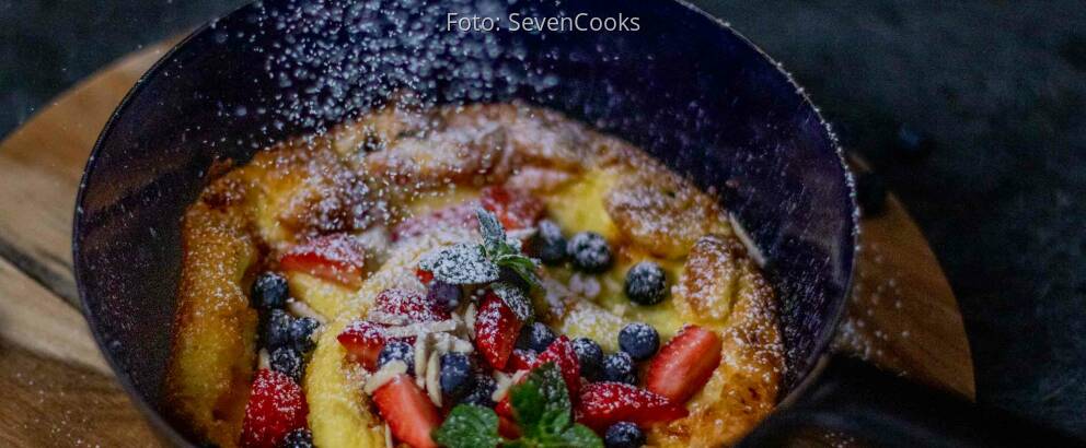 Vegetarisches Rezept: Dutch Baby aus dem Ofen 3