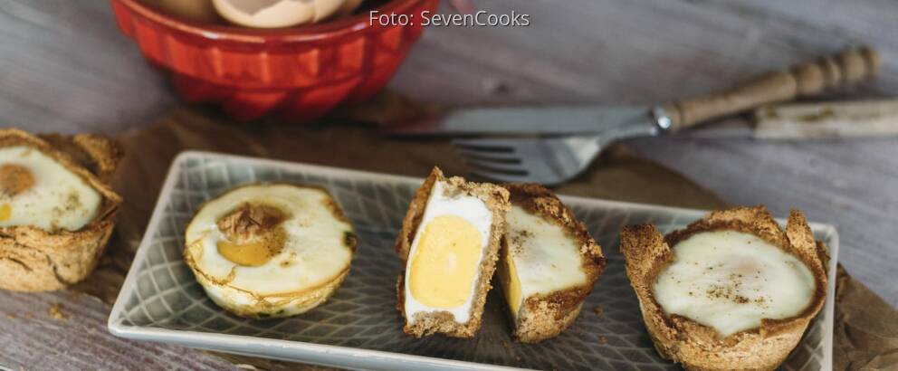 Vegetarisches Rezept: Ei-Toast-Muffins 3