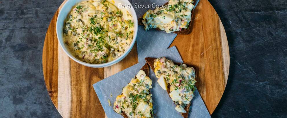 Vegetarisches Rezept: Eiersalat 3