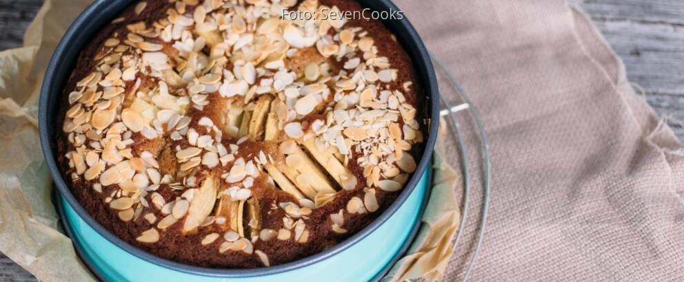 Vegetarisches Rezept: Einfacher Apfelkuchen_1