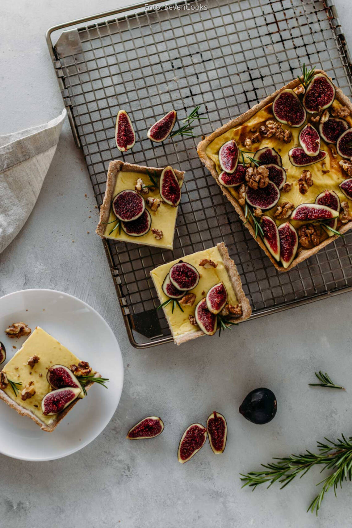 Feigen-Ziegenkäse-Tarte Von RominaCooks