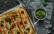 Vegetarisches Rezept: Flammkuchen mit Radieschenpesto und Möhren