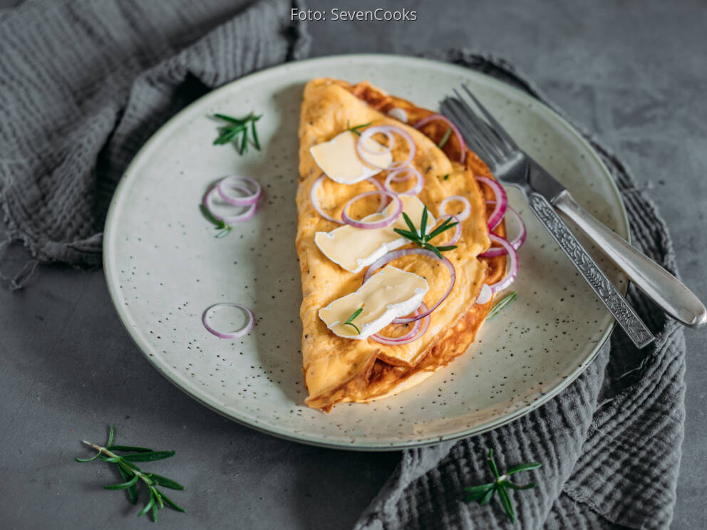 Französisches Omelett mit Brie von SevenCooks