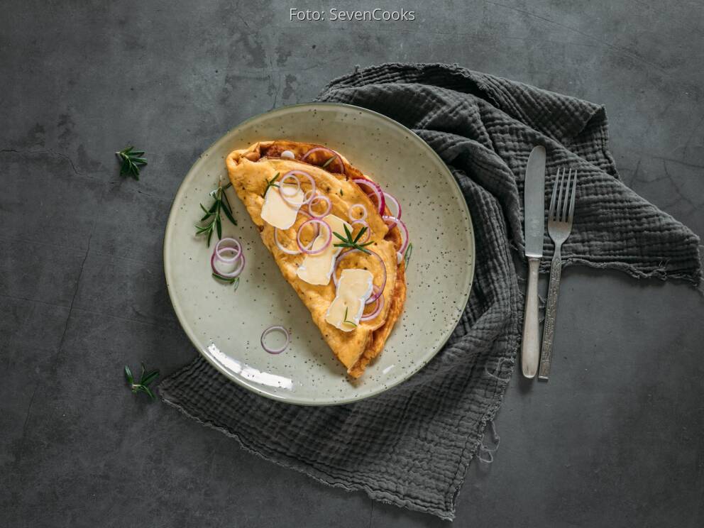 Französisches Omelett mit Brie von SevenCooks