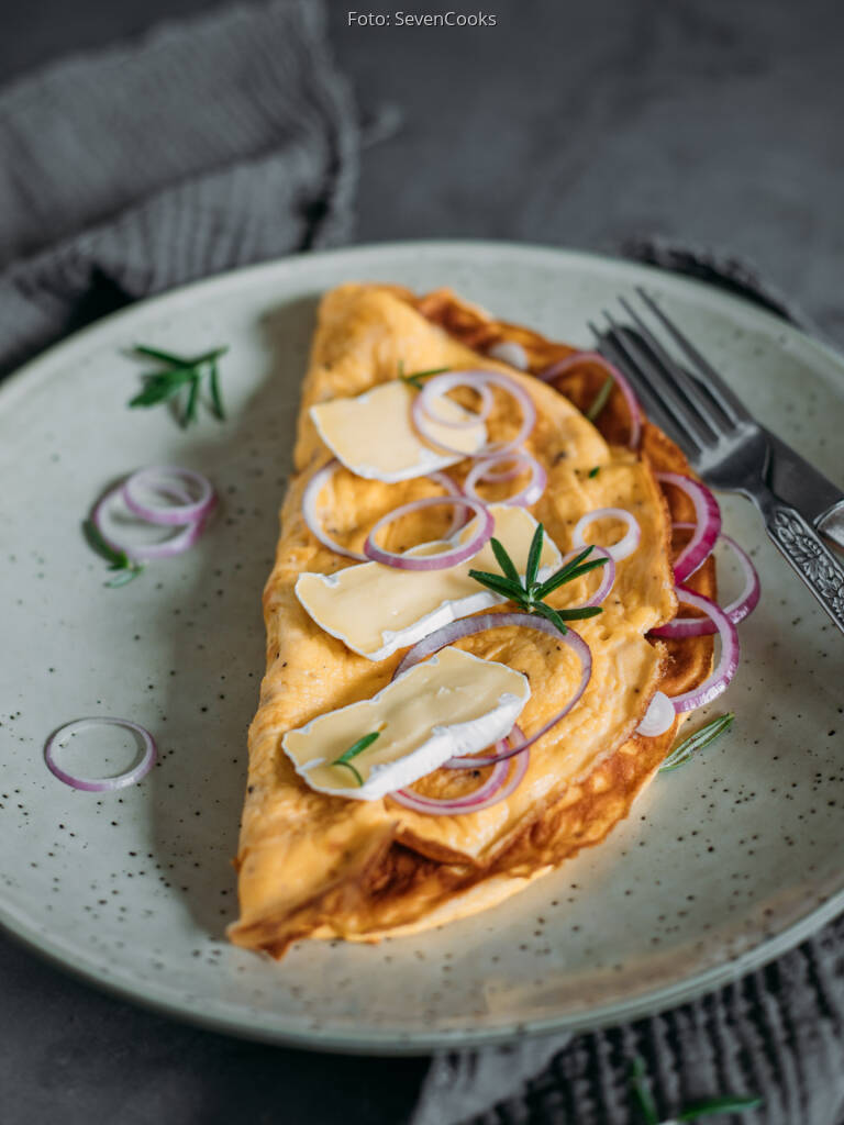 Französisches Omelett mit Brie von SevenCooks