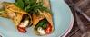 Vegetarisches Rezept: Gefüllte herzhafte Pfannkuchen mit Löwenzahn 2