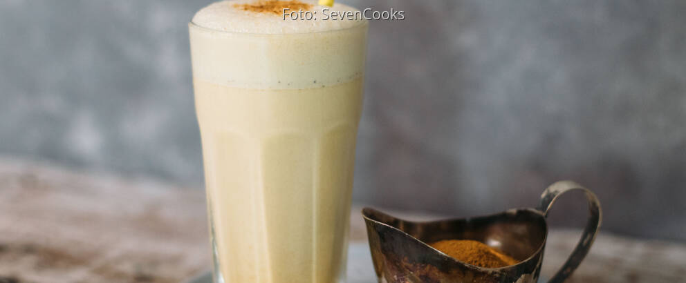 Vegetarisches Rezept: Golden Milkshake_1
