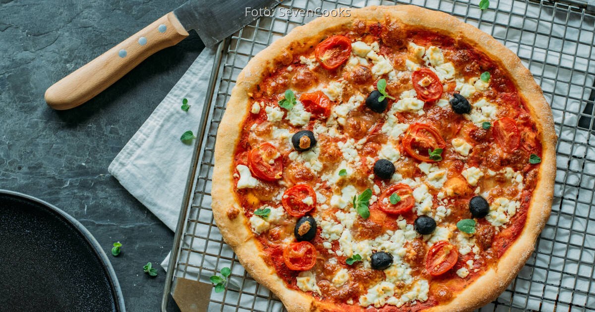 Griechische Pizza Sevencooks