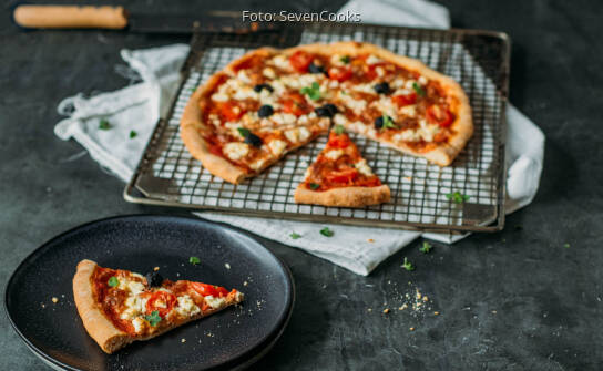 Griechische Pizza Sevencooks