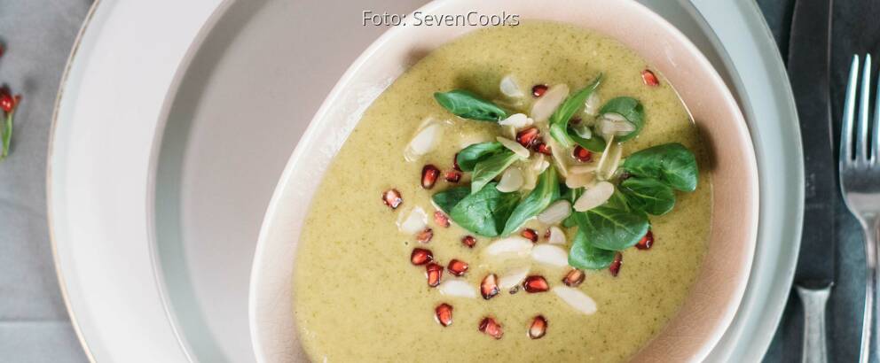 Vegetarisches Rezept: Grüne Petersilienwurzelsuppe 3