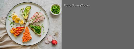 Rezeptbild für "Gesunde Frühstücksbrote mit Ei"