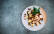 Vegetarisches Rezept: Karamellisierte Pfirsiche