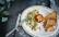 Vegetarisches Rezept: Karamellisierter Fenchel mit Ziegenkäse und geröstetem Brot