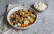 Vegetarisches Rezept: Kartoffel-Gemüse-Pfanne mit Feta