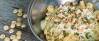 Vegetarisches Rezept: Lauwarmer Pastasalat mit Erbsendressing_2