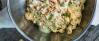 Vegetarisches Rezept: Lauwarmer Pastasalat mit Erbsendressing_3