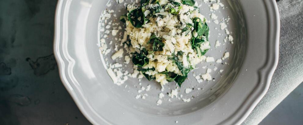 Vegetarisches Rezept: Mangold-Risotto