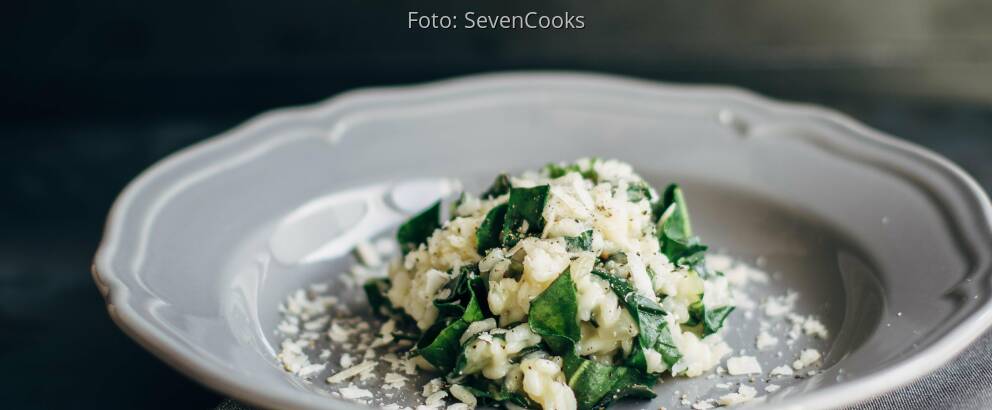 Vegetarisches Rezept: Mangold-Risotto