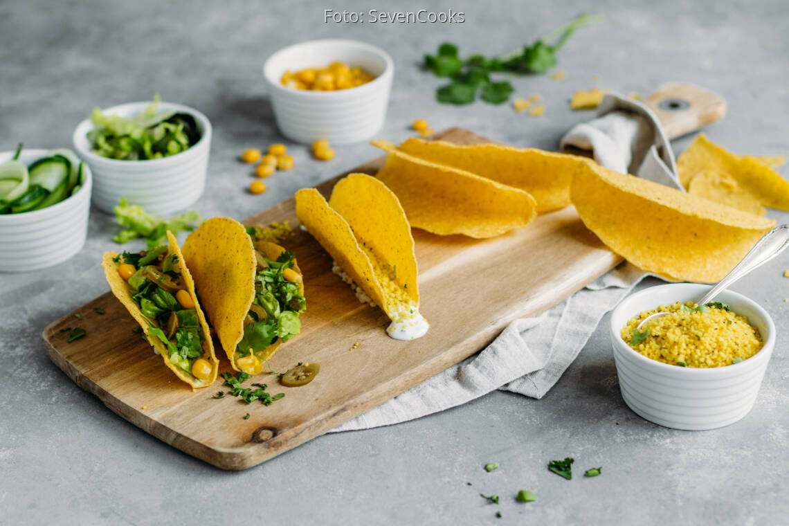 Vegetarisches Rezept: Meal-Prep: Couscous Tacos 3